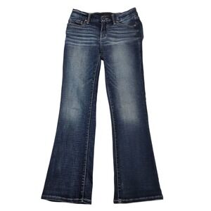 Buckle Black Bootcut Jeans Womens 26x30 Dark Wash Denim Shaping Smoothing